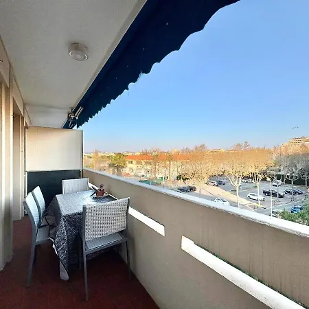 公寓 T2 Avec Balcon, Arboree, Parking